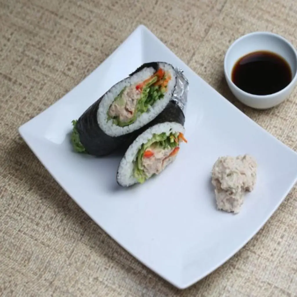 Tuna Delight Burrito